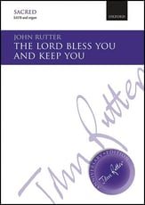 The Lord Bless You and Keep You SATB choral sheet music cover